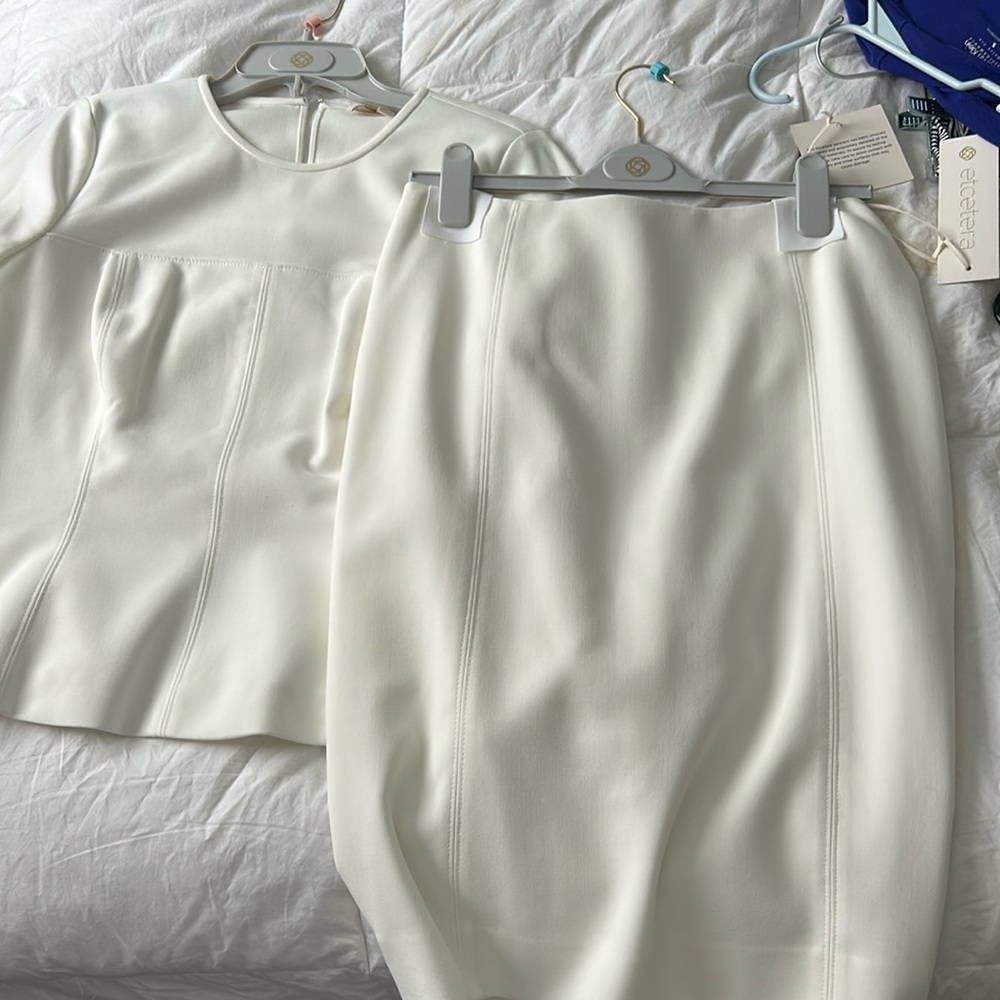 Etcetera Cream Top